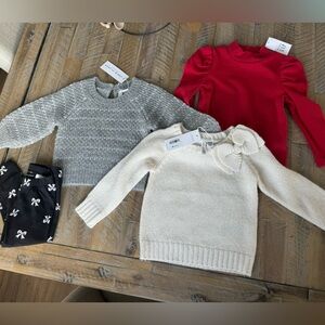 Janie & Jack + Gap 12-18 clothes